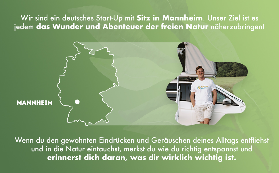 Гамак NaturBummler вуличний 300x170 см для 1-2 осіб (Meeresblau) з захистом дерева та кріпленням - легкий, водостійкий, подвійний шар для кемпінгу та саду