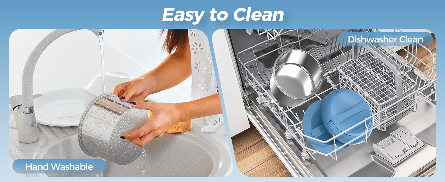 Електрична ланчбокс 80W для дорослих з термоізоляцією, нержавіюча сталь, набір виделки та ложки, 2 контейнери по 1.5л, 3-в-1, 12/24/110~230V, витокозахисний, для авто, вантажівки, офісу (блакитний 1.2л, євро-штекер)