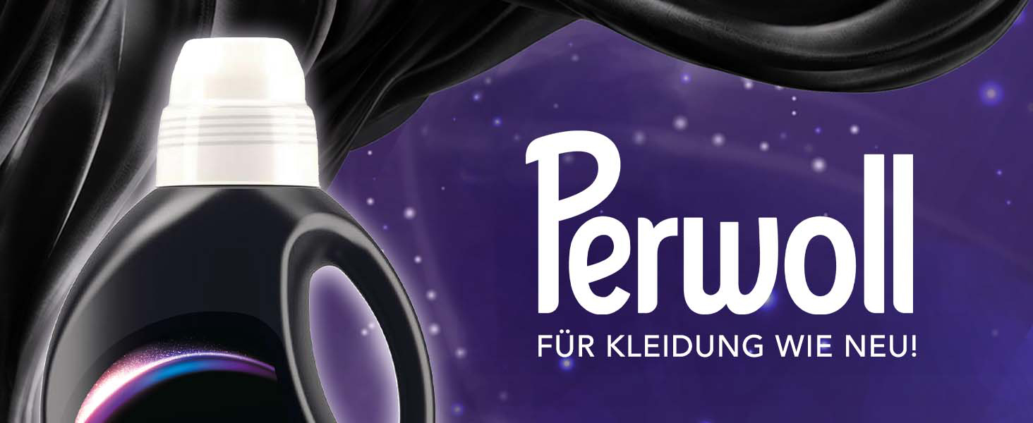 Рідкий пральний засіб Perwoll Renew Black для темного одягу, відновлення кольору та волокон, 80 прань