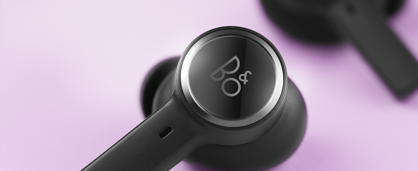 Bang & Olufsen Beoplay EX: Бездротові Bluetooth навушники з шумозаглушенням, чорні. До 28 годин роботи, водонепроникні для спорту та повсякденного використання з кейсом для зарядки