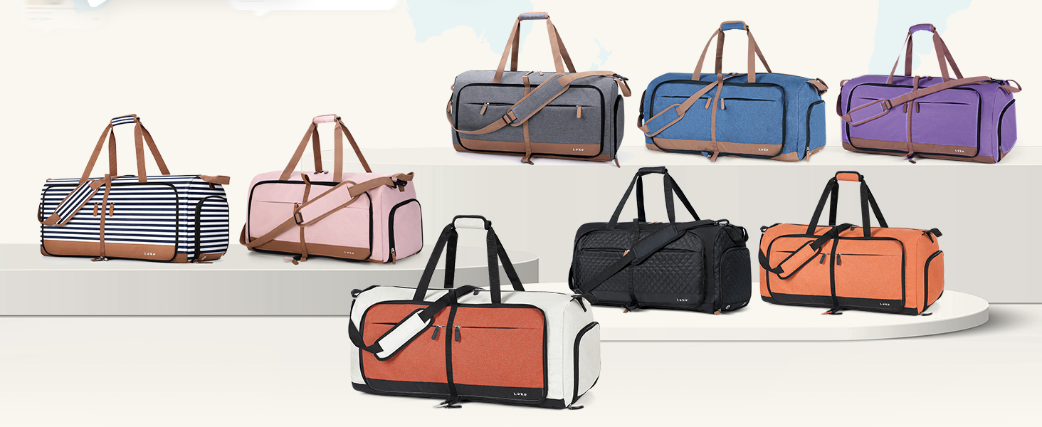 Сумка-рюкзак Lekesky для подорожей, 45x36x20 см, Easyjet Handgepäck, спортивна сумка з відділенням для взуття, водонепроникна, 80 л, бежево-коричнева