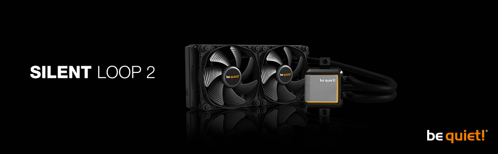 Система водяного охолодження be quiet! Silent Loop 2 240mm з 2 вентиляторами Silent Wings 4 120mm PWM