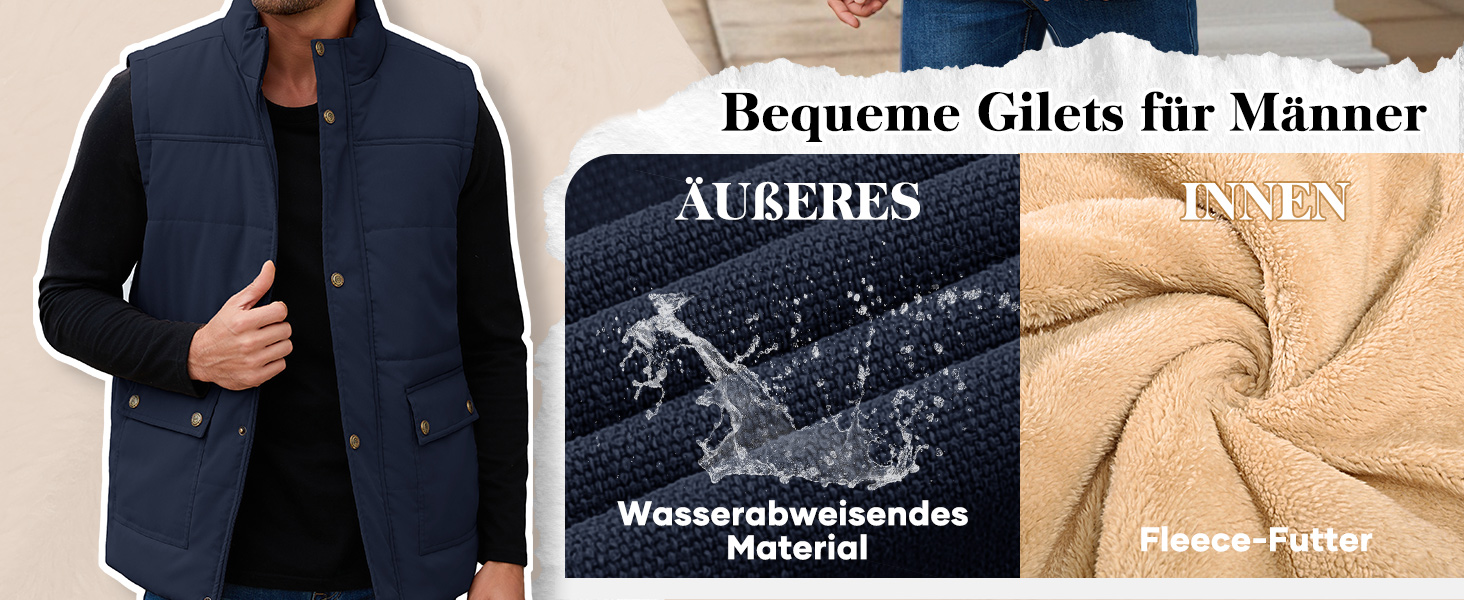 Чоловіча зимова жилетка Xnova з термопідкладкою Sherpa: тепла флісова жилетка, без рукавів, для полювання, роботи та активного відпочинку. Чорний колір, розмір M