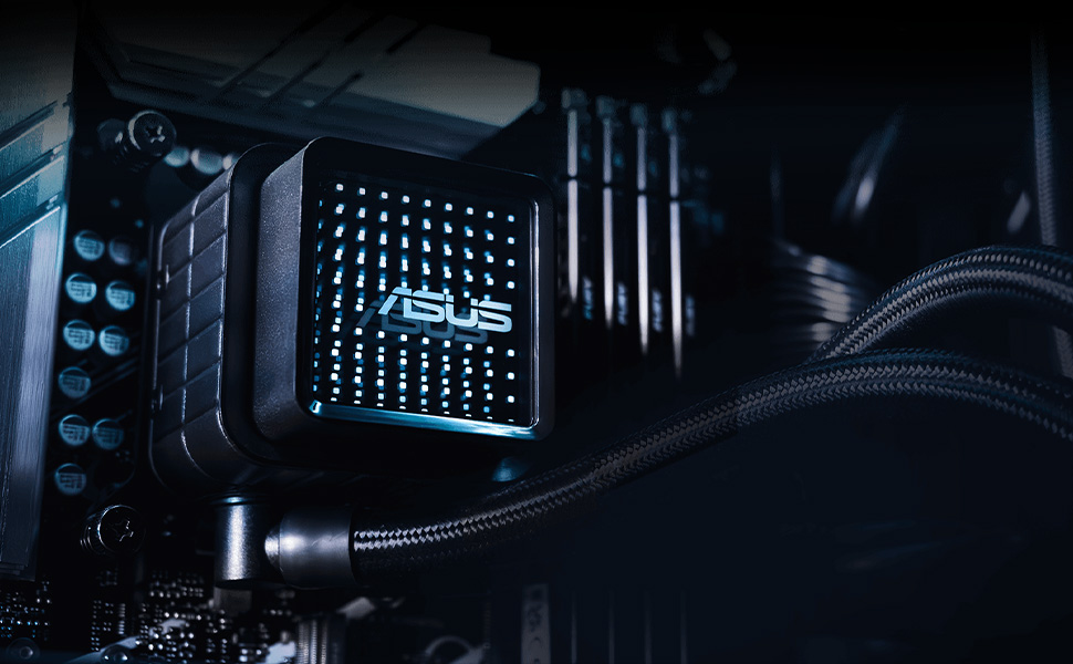 ASUS Prime LC 240 ARGB - Система водяного охолодження CPU з RGB підсвіткою (2 вентилятори, 400 мм шланги, підтримка Intel LGA 1851/1700/1200/115X, AMD AM5)