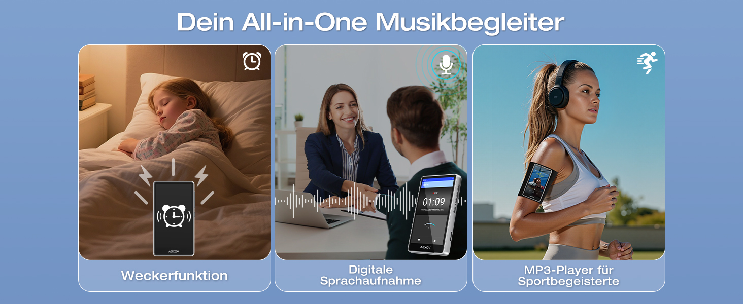 MP3 плеєр 144GB з Bluetooth та Wi-Fi, 4.02