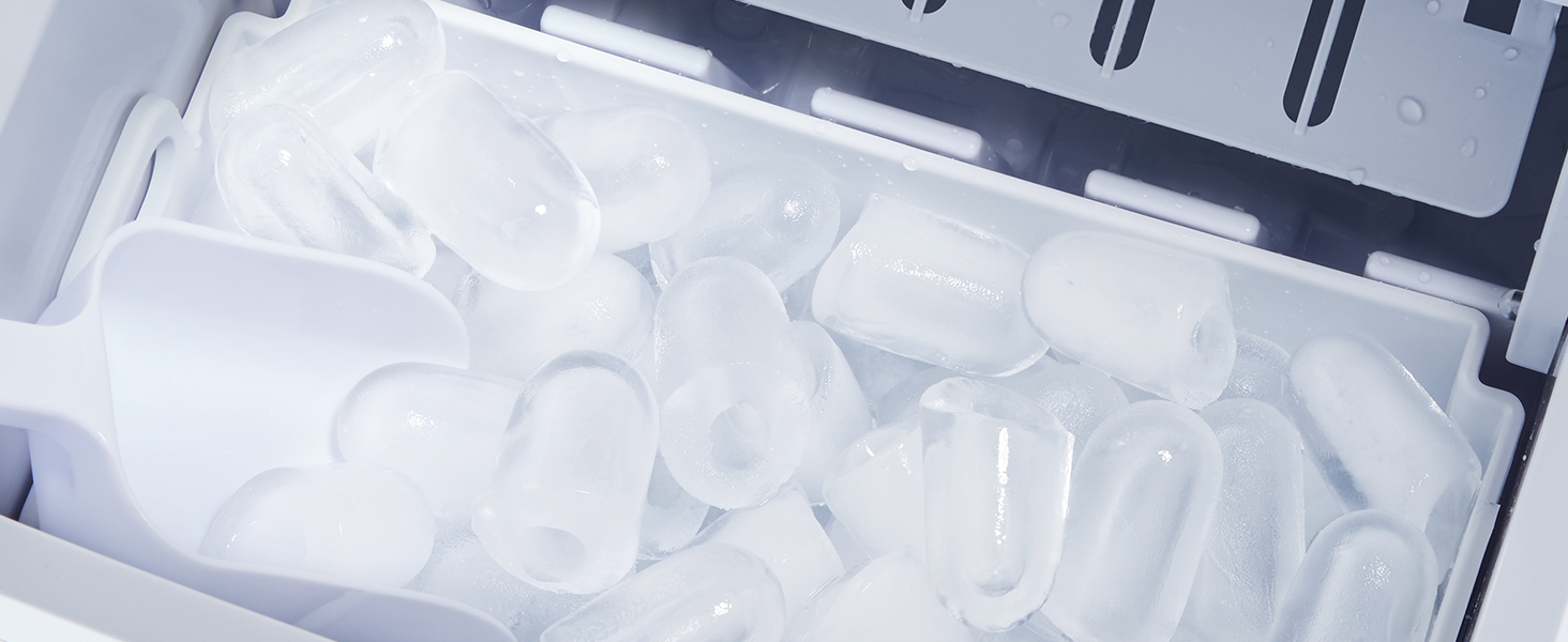 Машина для приготування льоду MEDION MD11960: кубики, подрібнений лід, 2 л бак, самоочищення