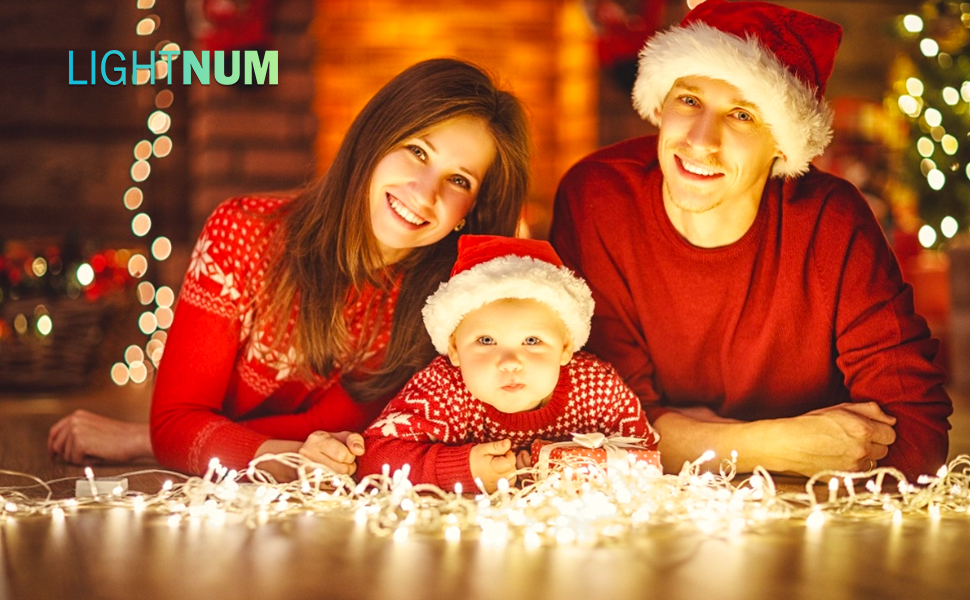 Льорочка LEDYA 200 LED, 10м, тепле біле світло, 8 режимів, IP44, для декору балкона, саду, внутрішніх та зовнішніх приміщень