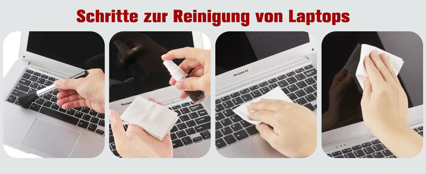 Набір для чищення камери: 14 шт. для об'єктивів DSLR, мобільних телефонів, лінз, фільтрів. Ракета-дувачка, Lenspen, пензлик, мікрофібра, щітка для об'єктивів