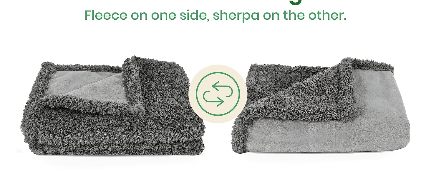 Водонепроникний килимок для собак Kritter Planet, м'який плед для собак, захист дивану та авто, 120x150 см, коричневий/туапе