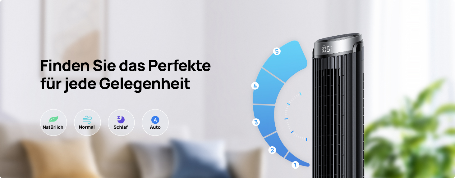 Вентилятор підлоговий Smart DREO з пультом, Wi-Fi, таймером 12 год, сріблястий. Охолодження для спальні, 5 режимів, 4 режими роботи, дистанційне керування, Alexa
