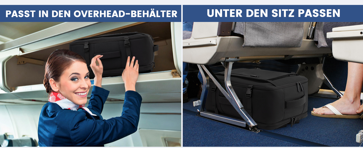 Рюкзак LOVEVOOK для ручної поклажі 45x36x20 см, 30L, для ноутбука 15.6