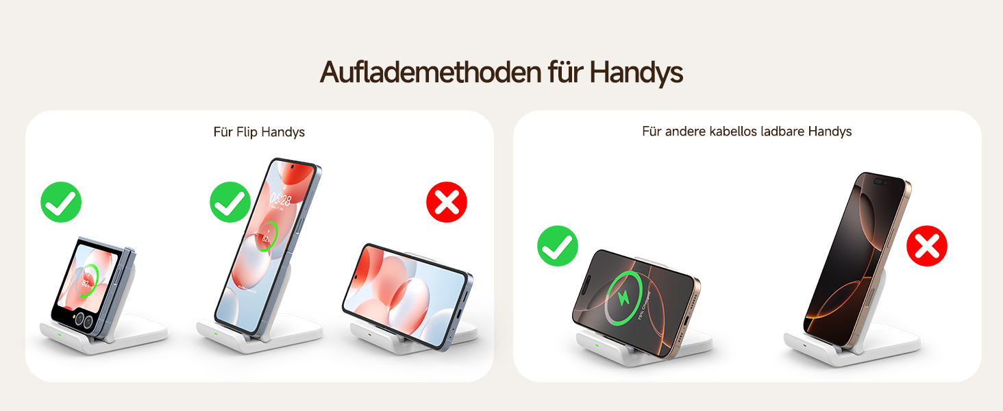 Бездротова зарядка SwanScout для Samsung Galaxy Z Flip 7/7 FE, 6/5/4/3 та Moto Razr 60/50/40 (Ultra), SwanScout 501S (біла)
