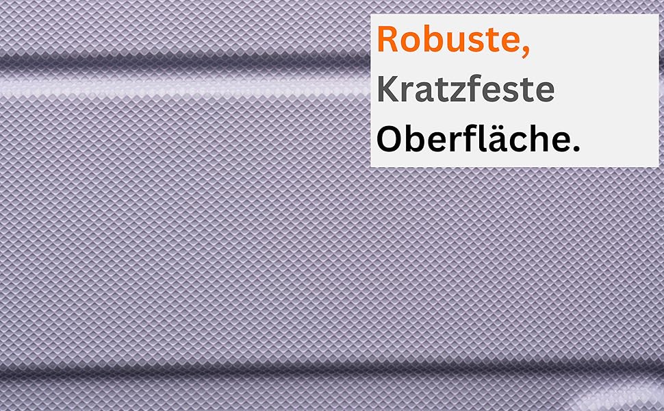 Чемодан NOWI Bergamo: водостійкий, 8 коліс, 360°, телескопічна ручка, повне внутрішнє оздоблення (M, фіолетовий)