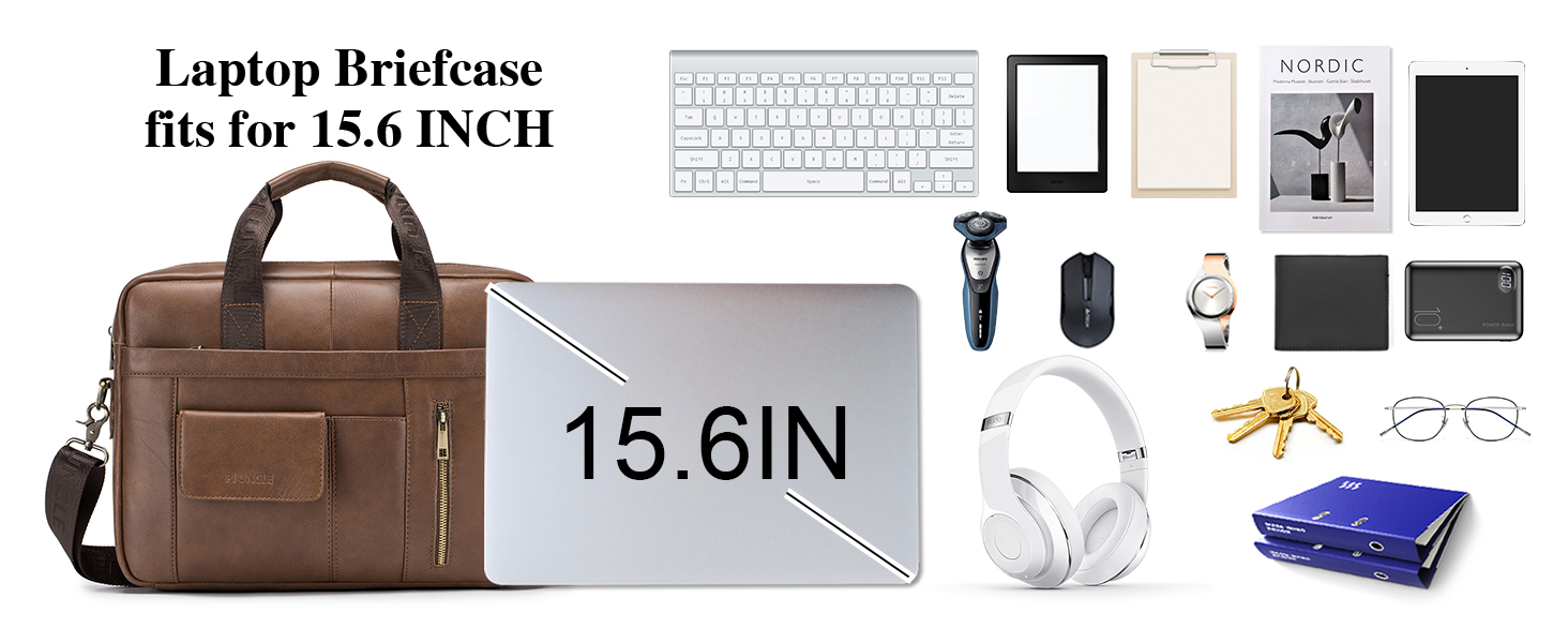 Чоловіча шкіряна сумка для ноутбука 15.6'' чорна – ділова сумка-портфель через плече, подарунок, офісна, ручна, з натуральної шкіри