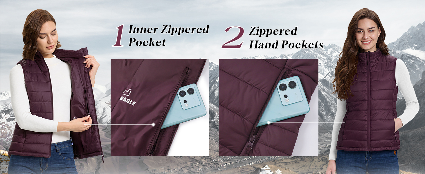 Жіноча степна жилетка Outdoor Ventures для туризму та кемпінгу, тепла, з капюшоном, керамічно-блакитна, розмір L