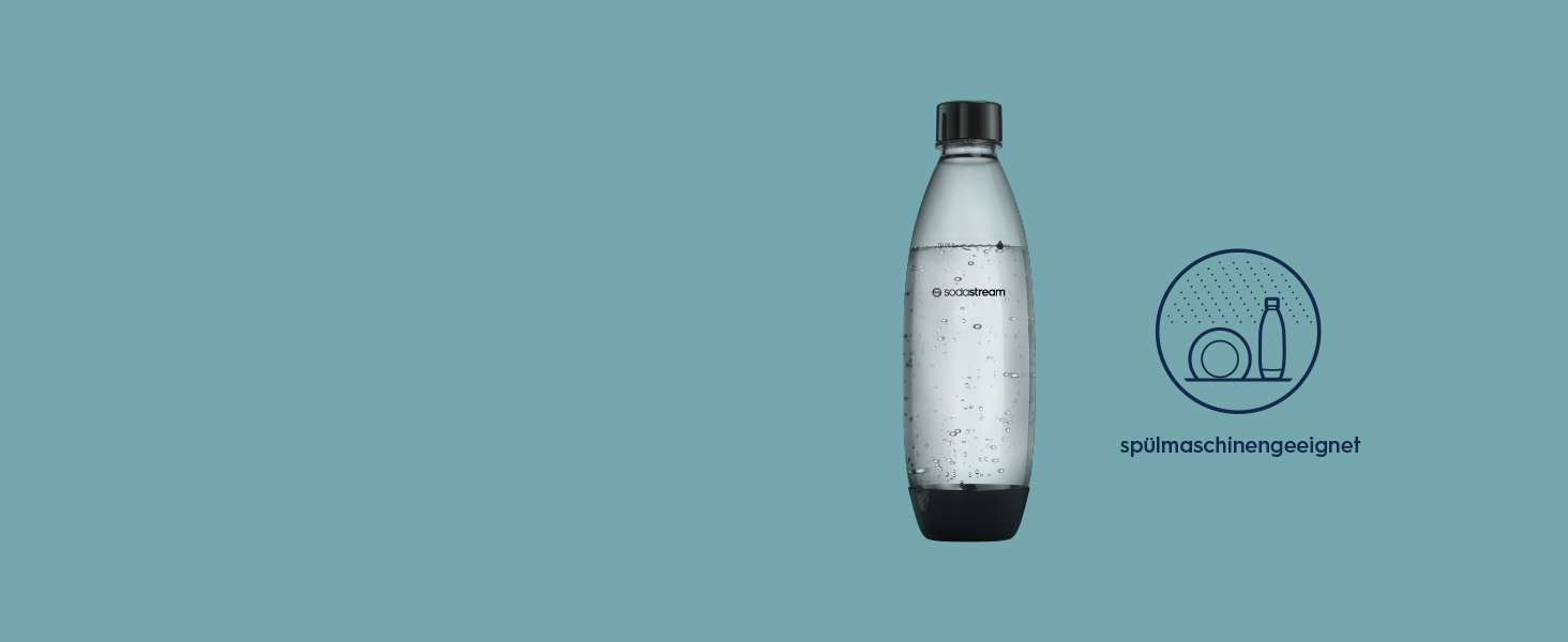 SodaStream газова вода ART з балоном CO2 та 1л пластикової пляшки, придатна для миття в посудомийній машині, білий, 44 см