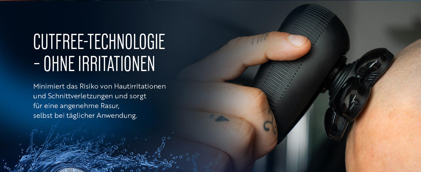 Електричний голкострум для голих голів чоловічий Shav Crowner, голкострум для голови, апарат для гоління голови вологою та сухою, чоловічий голкострум