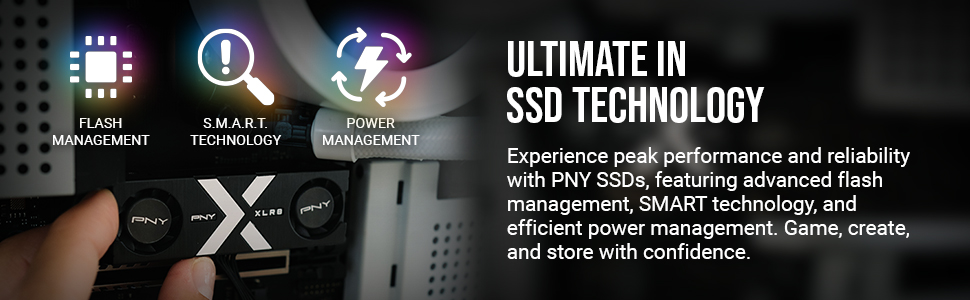 SSD PNY M.2 NVMe 2TB CS3150 з RGB Heatsink - 10300 MB/s