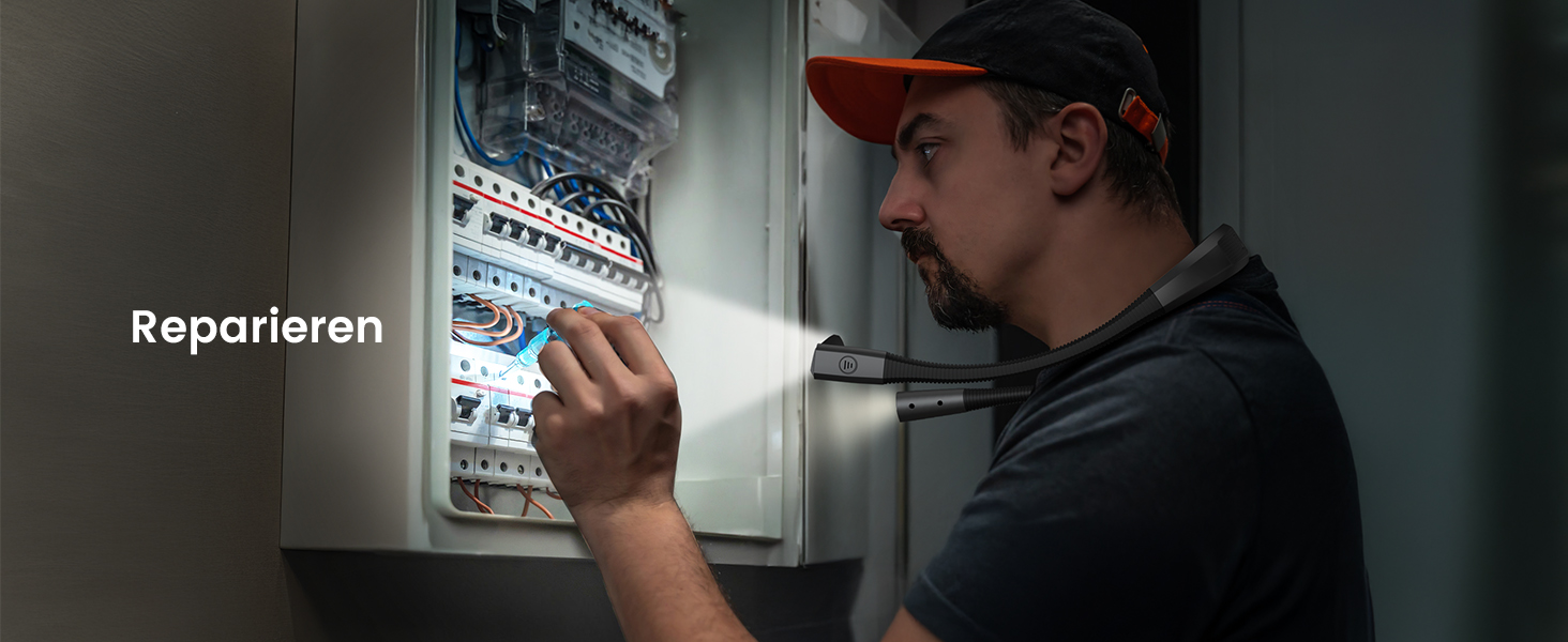 Настільна лампа Glocusent для читання в ліжку, 5 кольорів, регульована яскравість, акумулятор 100 годин, для читання, рукоділля, ремонту