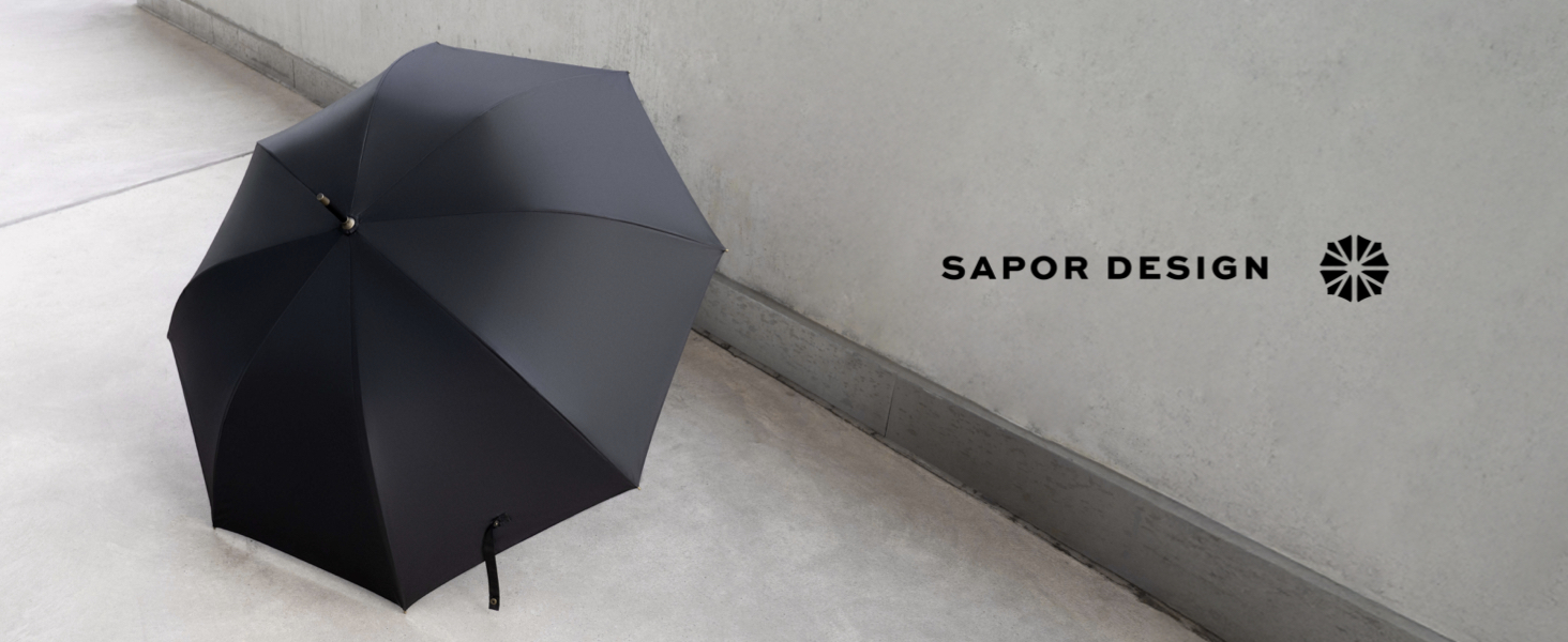 Sapor Design Stormproof Golf Umbrella - Large, Stable, Windproof for 2 People | 123cm Diameter | Red, Modern