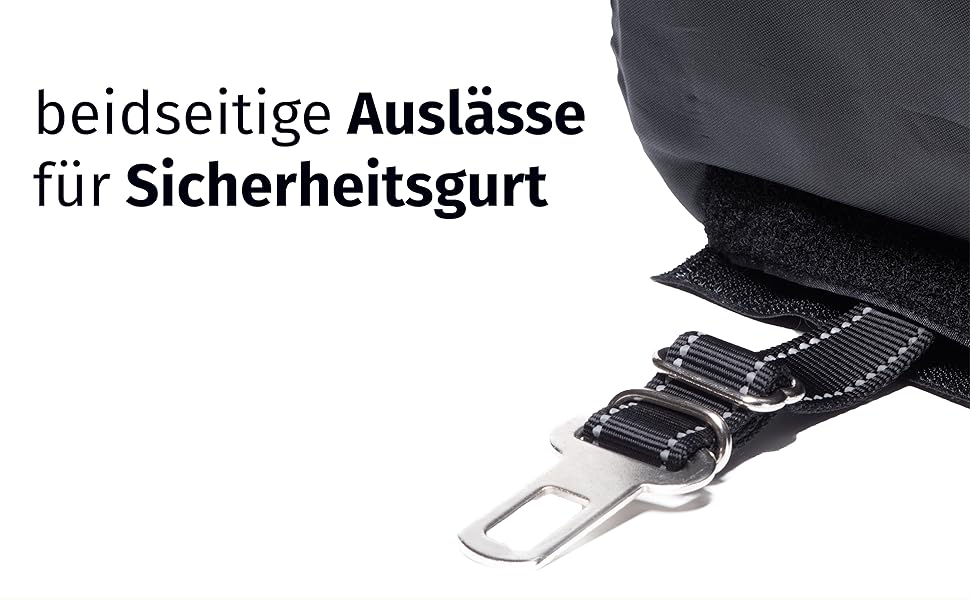 Преміум чохол для автокрісла для собак Floxik - водонепроникний, миючий, стійкий до розривів. Підходить для будь-якого авто.