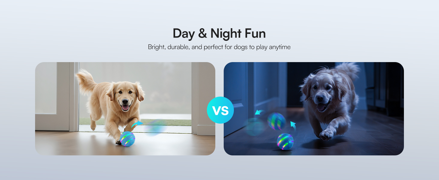 Інтерактивна LED-куля для собак ALL FOR PAWS: активна гра з підсвічуванням, USB-зарядка, для розваг та руху