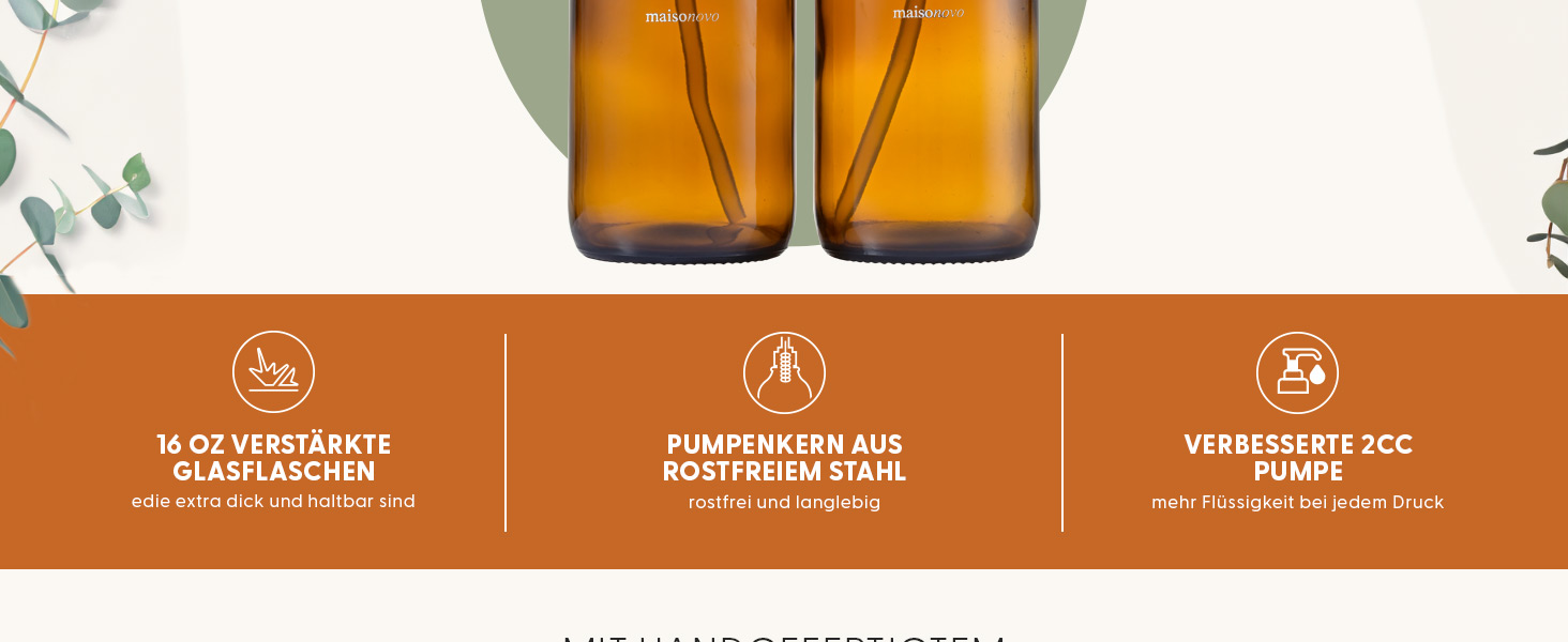 Набір диспенсерів для мила та лосьйону MaisoNovo (2 шт.) з підносом з шиферу – 500 мл, чорний колір