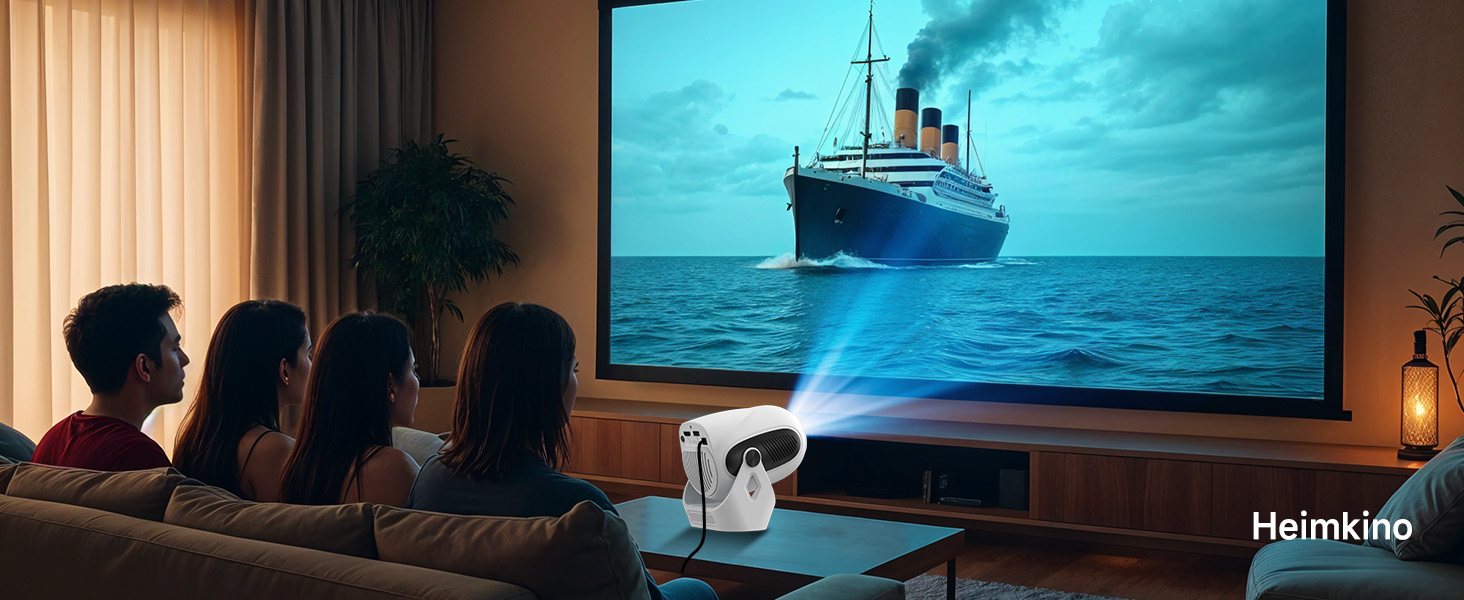 Портативний проєктор Magcubic Mini Beamer 4K з Android 11, Bluetooth 5.0, WiFi Dualband та автоматичною корекцією трапеції