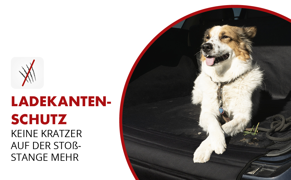 Захист вантажного простору Walser, універсальний захист бампера для собак, захист багажника для собак, килимок для багажника, захист країв багажника, килимок для захисту бампера для собак 80x64 см чорний