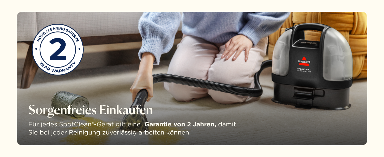 Портативний відпарювач для килимів Bissell SpotClean Mini 40651 - компактний мобільний мийник для дому та авто