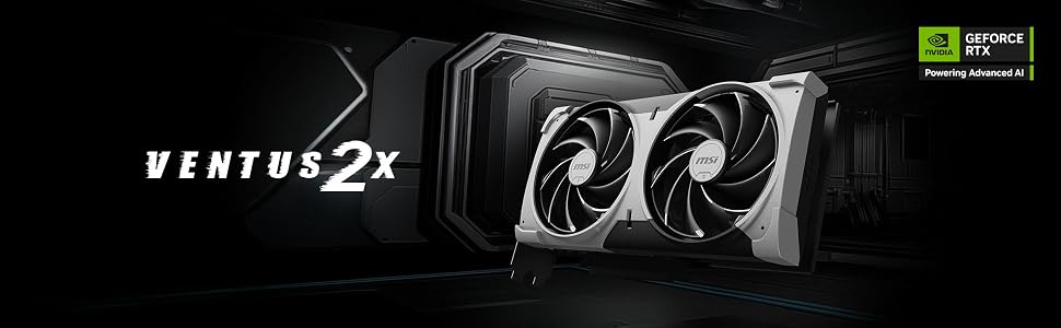 Відеокарта MSI GeForce RTX 5070 VENTUS 2X OC 12GB GDDR7, PCIe 5.0, Boost 2542 MHz