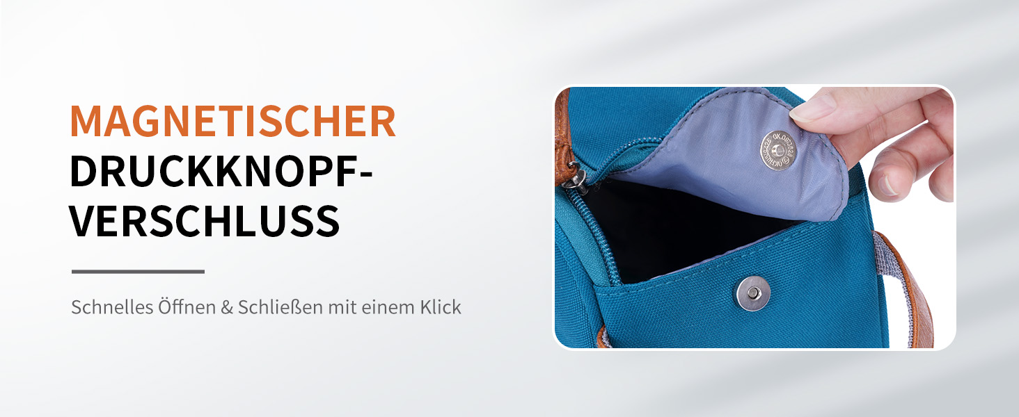 Чоловіча дорожня косметичка ECOHUB, водонепроникна, з великим відділенням та відділенням для мокрого одягу, з переробленого PET, з двома блискавками, чорна
