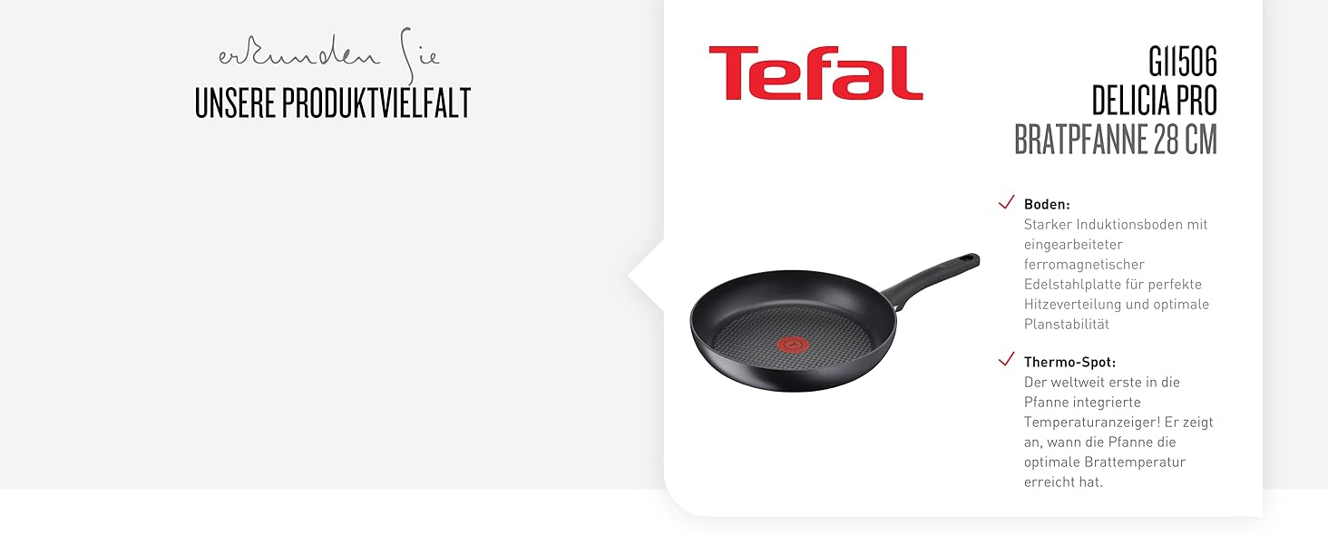 Сковорода Tefal Eternal Mesh 28 см з антипригарним покриттям Mesh, для всіх типів плит, індукційна, 3-шарова
