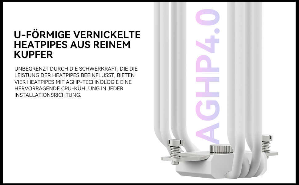 Thermalright Assassin Spirit 120 Vision ARGB - Кулер CPU з РК-дисплеєм, білий, для Intel LGA1851/1700, AM4/AM5