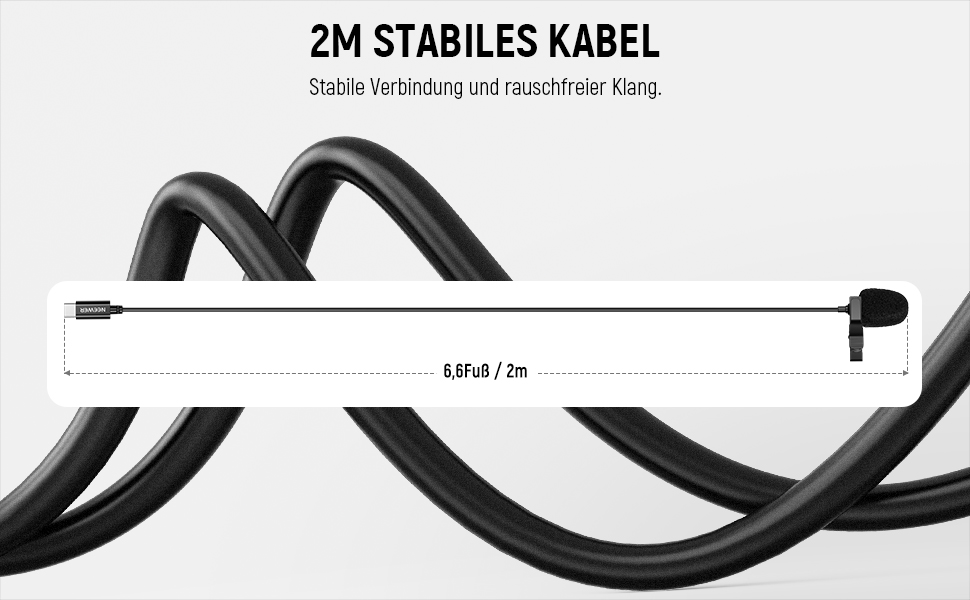 NEEWER Мініатюрний USB-C Лавалерний Мікрофон 2 шт. для iPhone, Android, Планшетів, ПК - CM6 (2 шт.)