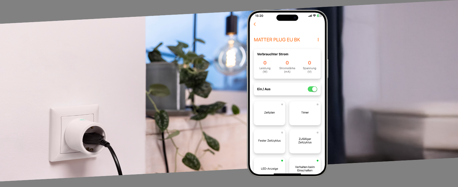 LEDVANCE Розумна мережева розетка з Wi-Fi, 3 розетки з USB, захист від перевантаження та стрибків напруги, керування через додаток, Alexa та Google, для дому