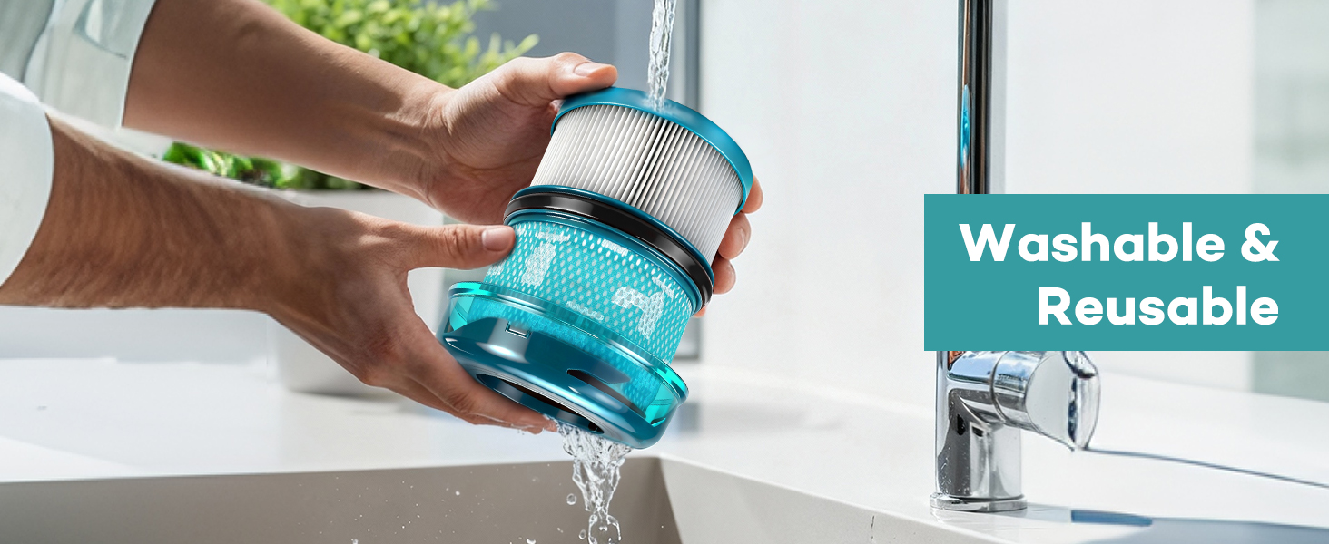 HEPA фільтр для пилососа Dyson V16 Kolben Animal/Submarine (4 шт.) - Оригінальні запасні частини DS60