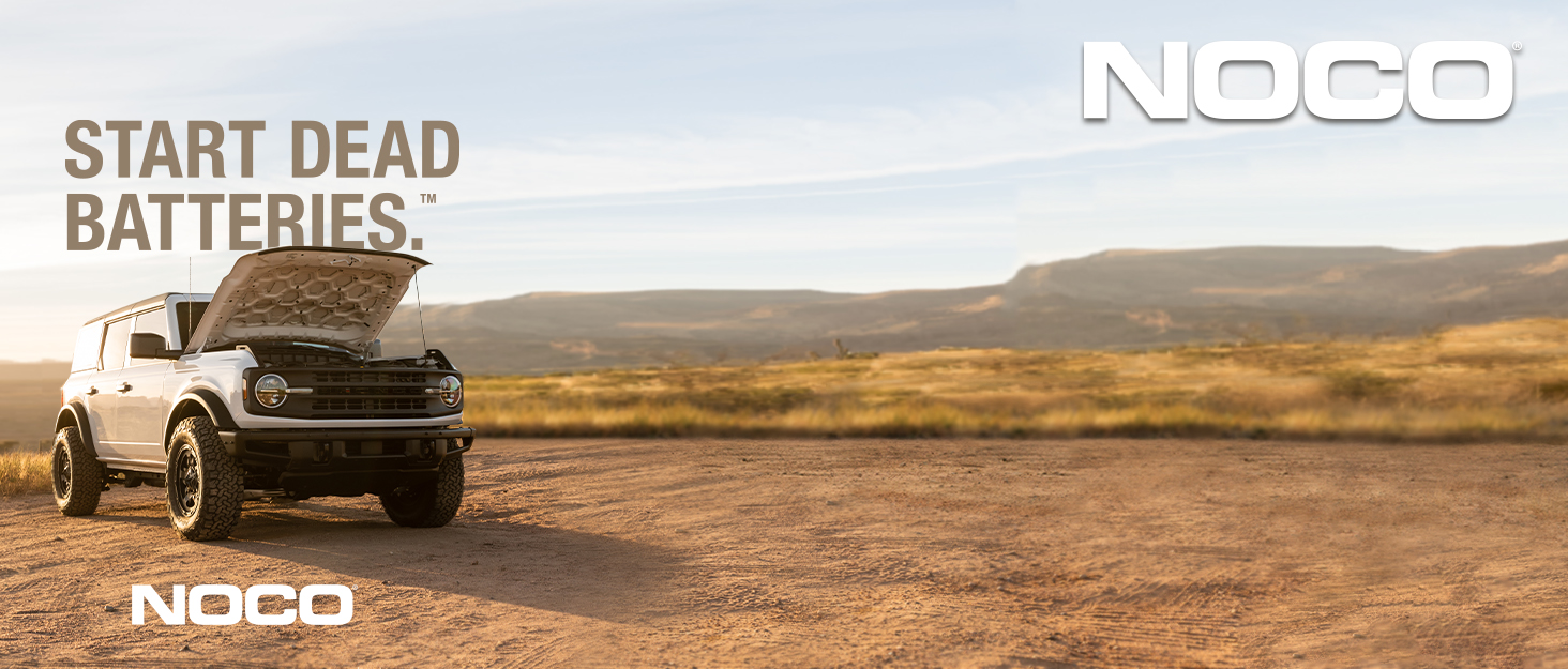 NOCO Boost X GBX75: Портативний пусковий пристрій (Powerbank) – 2500A, 12V, для бензинових (8.5L) та дизельних (6.5L) двигунів