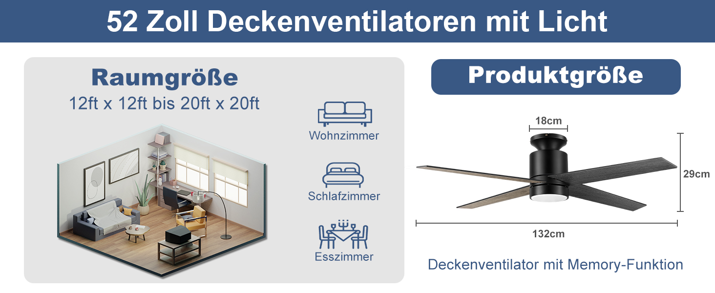 Стеляний вентилятор Ohniyou з підсвіткою та пультом керування – 96,5 см (38 дюймів). Тихий, регульований, для спальні, тераси, внутрішнього/зовнішнього використання (Чорний, сучасний)