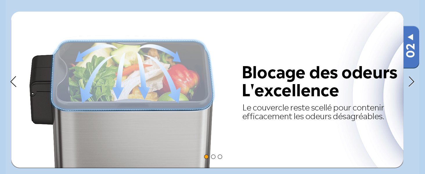 Відро для сміття WLIVE з нержавіючої сталі, 5л, з педальним механізмом та м'яким закриттям, для кухні, спальні, офісу, срібного кольору