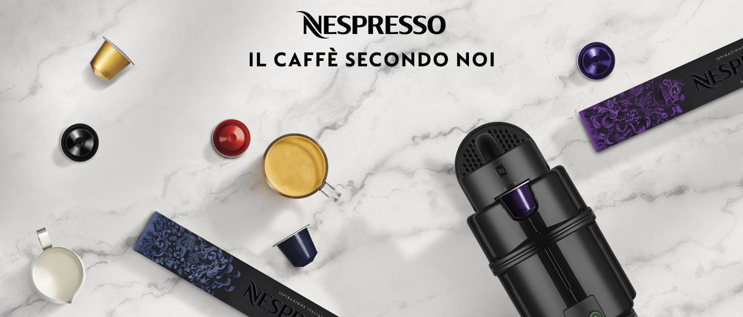 Капсули Nespresso Original Ispirazione Ristretto Italiano - 100 шт. (10 пачок по 10 шт.) - Інтенсивність 10 - Для еспресо та рістретто