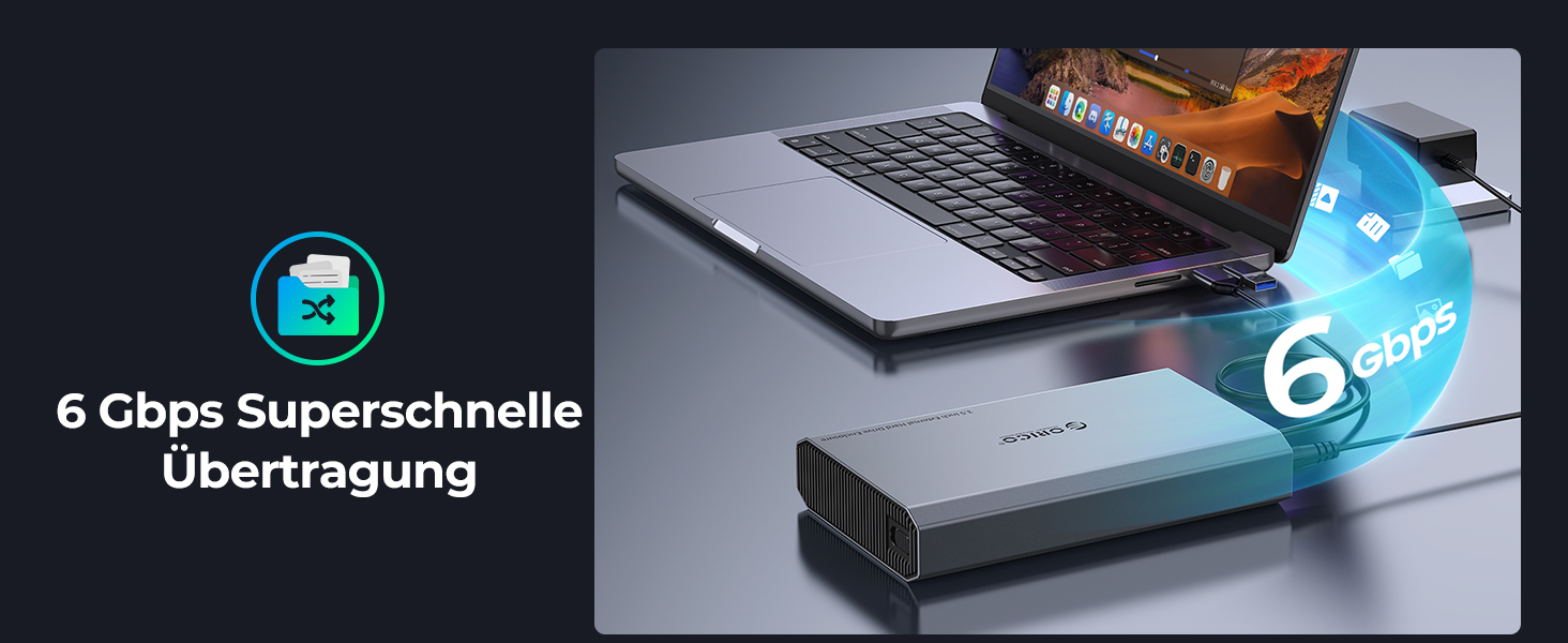 Зовнішній корпус для HDD/SSD ORICO 2.5