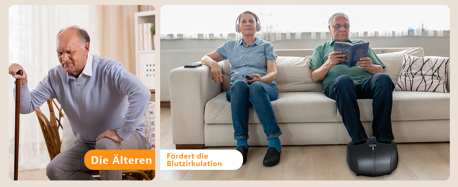 Електричний масажер для ніг з підігрівом Shiatsu, 5 інтенсивностей та 4 режими, для зняття втоми м'язів та стоп, підходить для ніг розміром до 46