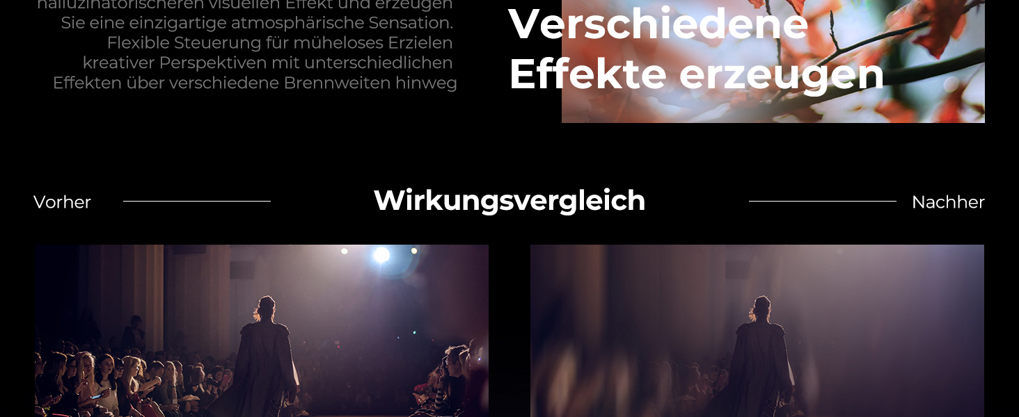 Фільтр K&F CONCEPT Split Dioptrien Prisma для створення ефекту боке та розділеного фону, 72 мм (Nano-Basic)