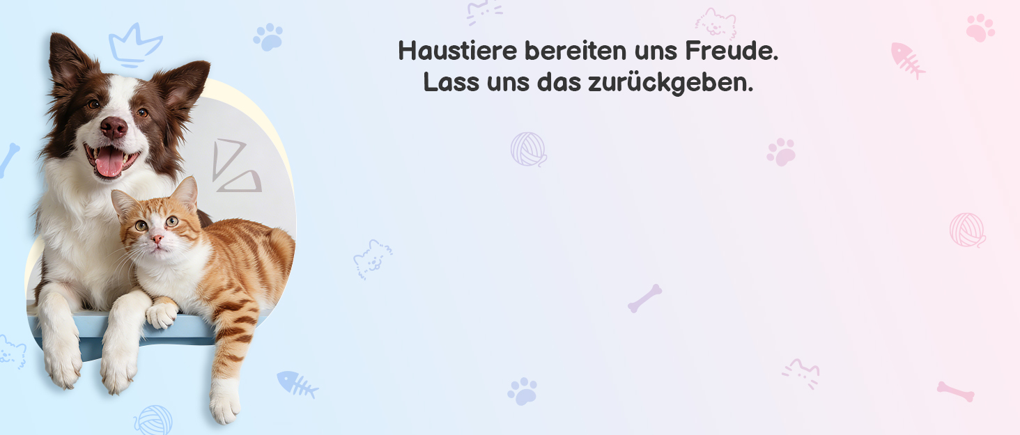 Бурштук для собак та котів Zivacate: самоочищувана, для короткої та довгої шерсті, ергономічна ручка (сірий)