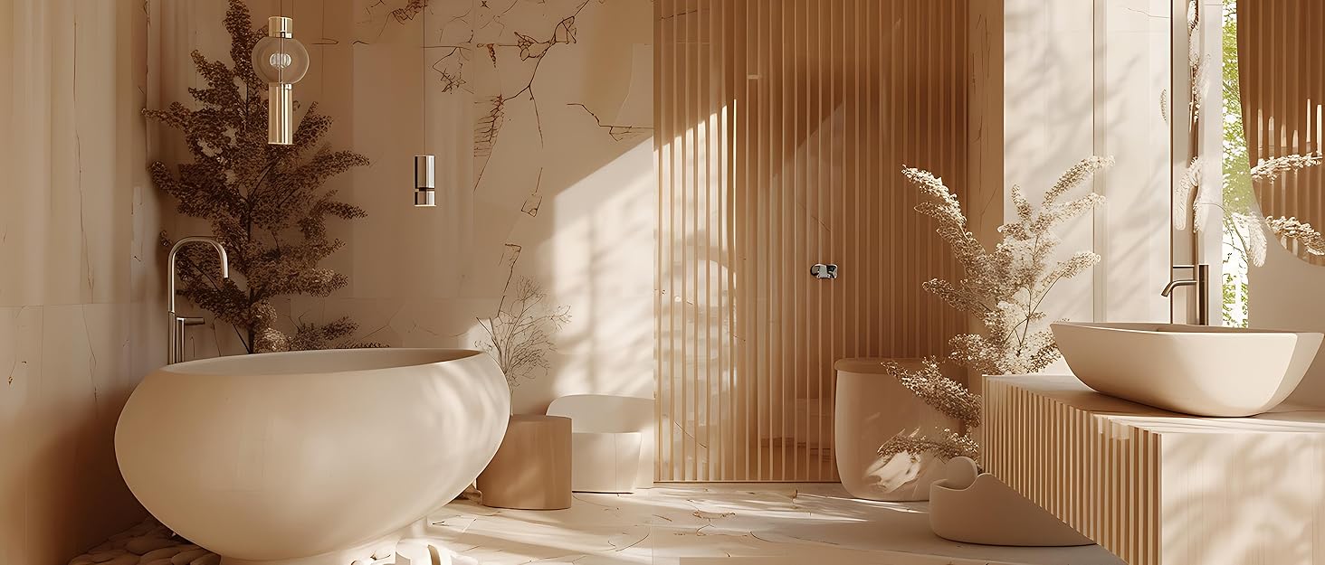 Круглий дзеркало Anyhi без рами, 40.6 см, з фаскою, для ванної кімнати, вітальні, спальні, передпокою, чорний (75.5 x 126.5 см)