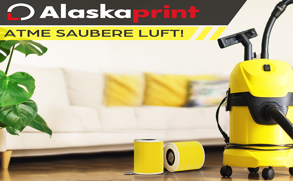 Фільтр для пилососа Kärcher (3 шт.), сумісний з WD3, WD2, WD 3, WD1, MV3, MV2, NT, KNT, K A SE, VC. Замінює 6.414-552.0, 6.414-772.0, 6.414-547.0. Фільтр для алергіків (3 шт.)