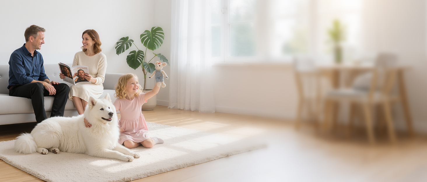 Бездротовий акумуляторний пилосос 580W з LED-дисплеєм, 55KPa, 75 хвилин роботи, об'єм контейнера 1,5л, для твердих підлог, килимів та шерсті тварин