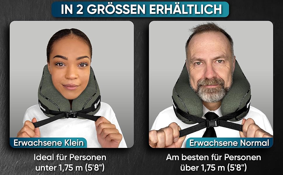 Подушка для шиї SNUGL з піною з пам'яті, миюча та регульована | М'яка подушка для шиї для подорожей на літаку, автомобілі та в дорогу | Подушка-вирязка для шиї, Neck Travel Pillow (дорослий, маленький, світло-зелений)