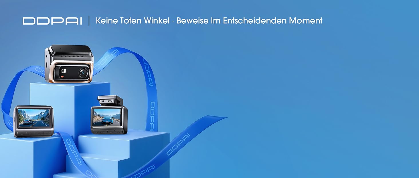 Відеореєстратор DDPAI Z50 Pro 4K: передня та задня камери, GPS, WiFi, ADAS, 64GB